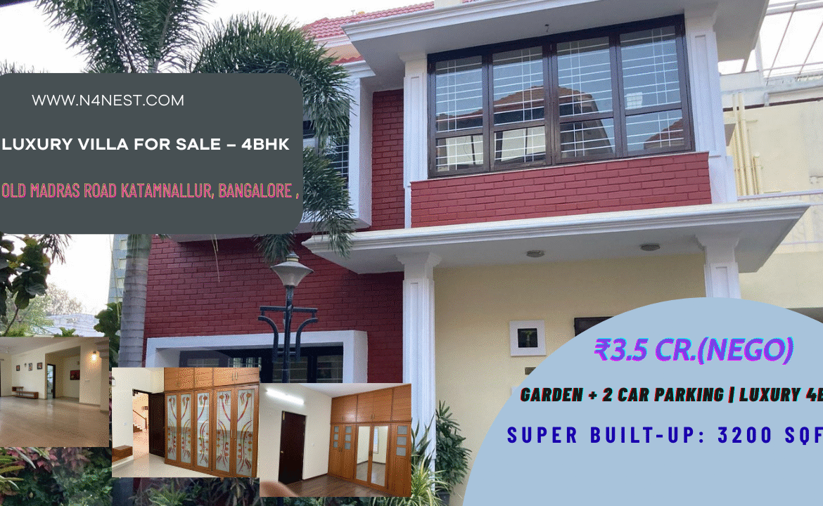 4BHK Villa for sale