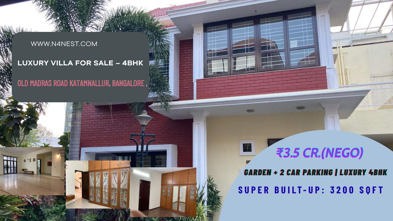 4BHK Villa for sale