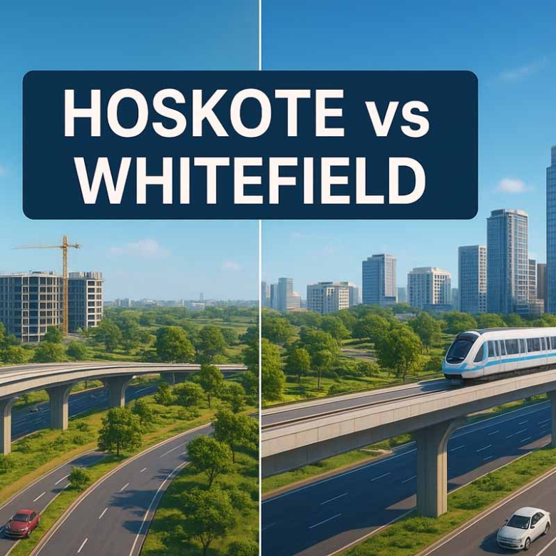 Hoskote vs Whitefield: Where Should You Invest in Bangalore Real Estate?